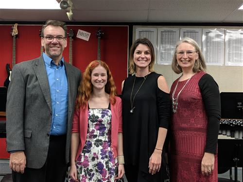 MJHS Performance Music Staff 