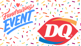 Event Fundraiser. Dairy Queen logo.