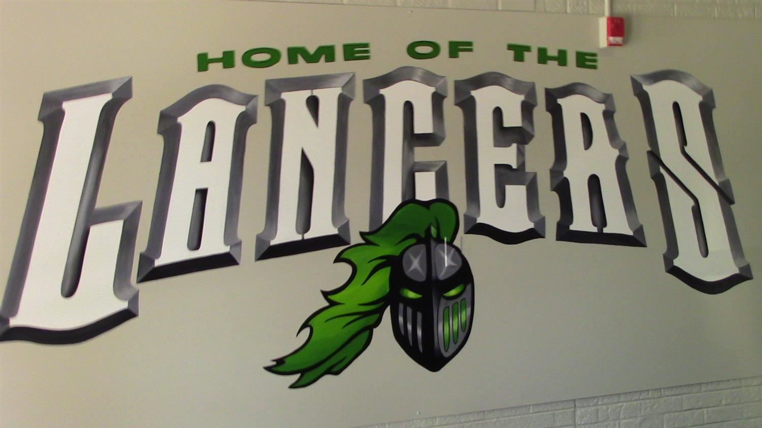  Green and White Knights Head