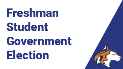  Freshman Student Government Election Button