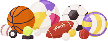 Different types of balls