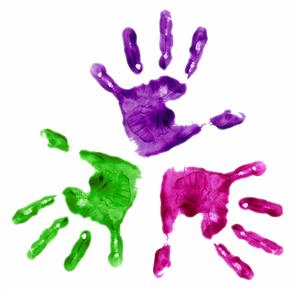 Painted Hands 